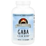 Serene Science®, ГАМК, 750 мг, 180 капсул — Source Naturals