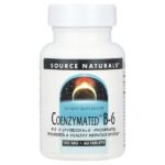 Coenzymated™, витамин B6, 100 мг, 60 таблеток — Source Naturals
