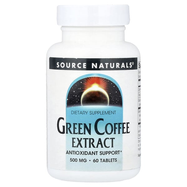sns01871_v_39.jpg экстракт зеленого кофе, 500 мг, 60 таблеток — Source Naturals