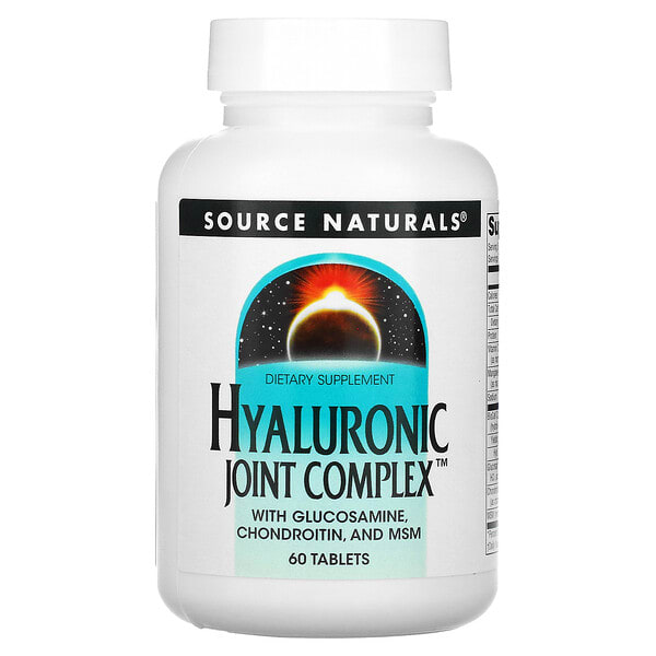 sns01893_v_30.jpg Hyaluronic Joint Complex™, 60 таблеток — Source Naturals