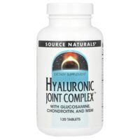 Hyaluronic Joint Complex™, 120 таблеток — Source Naturals