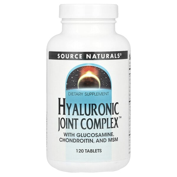 sns01894_v_8.jpg Hyaluronic Joint Complex™, 120 таблеток — Source Naturals