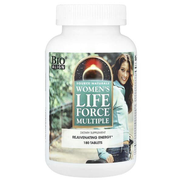 sns01917_v_36.jpg Women's Life Force® Multiple, 180 таблеток — Source Naturals