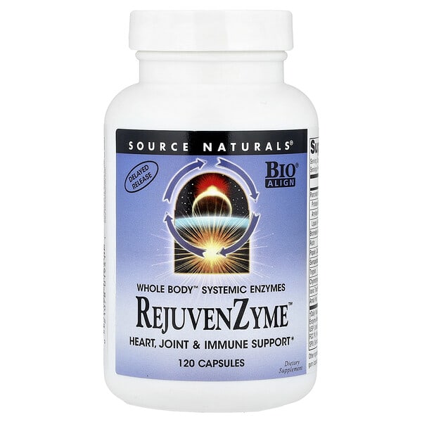 sns01941_v_41.jpg RejuvenZyme™, 120 капсул — Source Naturals