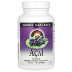 экстракт асаи, 500 мг, 120 капсул — Source Naturals