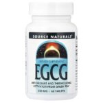 EGCG, 350 мг, 60 таблеток — Source Naturals