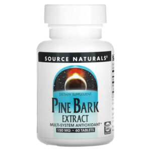экстракт сосновой коры, 150 мг, 60 таблеток — Source Naturals