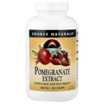 экстракт граната, 500 мг, 240 таблеток — Source Naturals