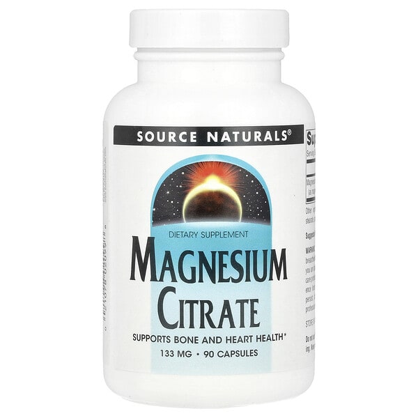 sns02099_v_8.jpg Цитрат магния, 133 мг, 90 капсул — Source Naturals