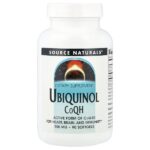 убихинол коэнзим QH, 100 мг, 90 капсул — Source Naturals