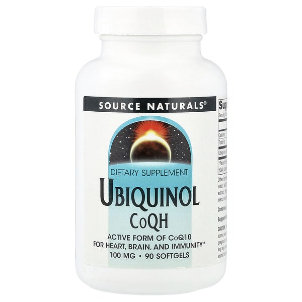 sns02143_v_46.jpg убихинол коэнзим QH, 100 мг, 90 капсул — Source Naturals