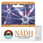 NADH, 20 мг, 30 сублингвальных таблеток — Source Naturals