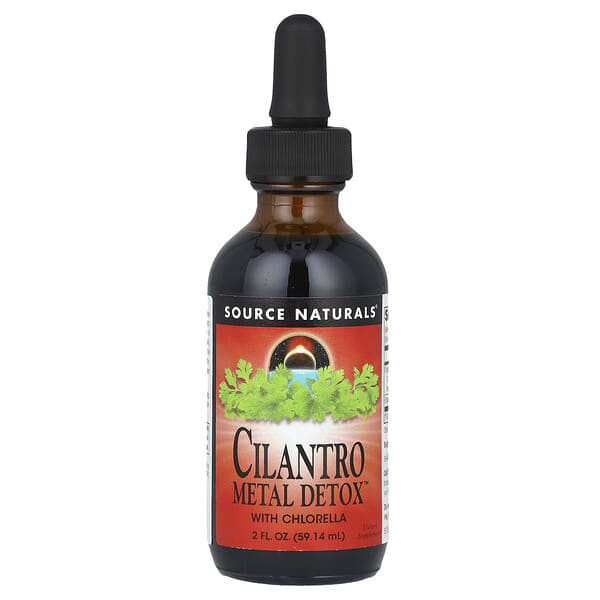 sns02178_v_24.jpg Cilantro Metal Detox™ с хлореллой, 59,14 мл (2 жидк. унц.) — Source Naturals