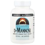 D-манноза, 60 капсул — Source Naturals
