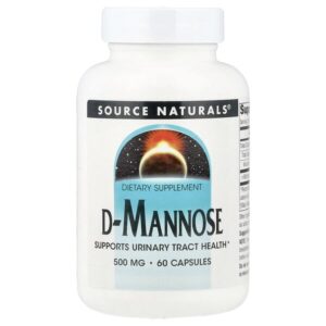 D-манноза, 60 капсул — Source Naturals