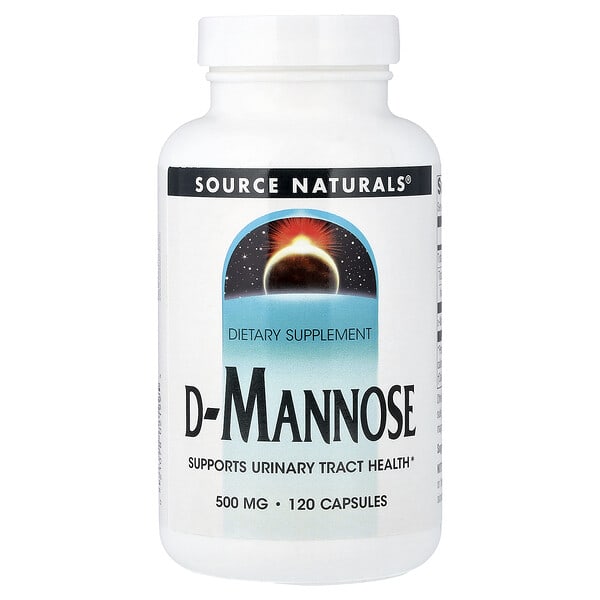 sns02199_v_54.jpg D-манноза, 500 мг, 120 капсул — Source Naturals