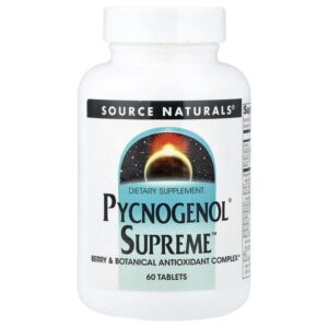 Pycnogenol® Supreme™, 60 таблеток — Source Naturals