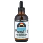 витамин D3, 118,28 мл (4 жидк. унции) — Source Naturals