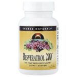 Resveratrol 200™, 60 таблеток — Source Naturals