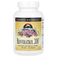 Ресвератрол 200™, 200 мг, 120 таблеток — Source Naturals