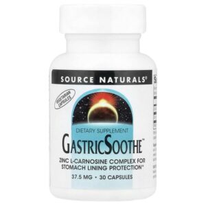 GastricSoothe, 37,5 мг, 30 капсул — Source Naturals