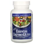 Essential EnzymesUltra™, 120 капсул — Source Naturals