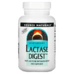 Lactase Digest, 180 капсул — Source Naturals