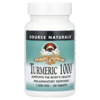 Куркума 1000™, 1000 мг, 30 таблеток — Source Naturals