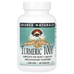 Куркума 1000™, 1000 мг, 60 таблеток — Source Naturals
