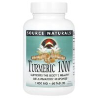 Куркума 1000™, 1000 мг, 60 таблеток — Source Naturals
