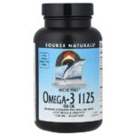 Arctic Pure®, омега-3 рыбий жир, 1125 мг, 60 капсул — Source Naturals