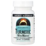 куркума с Meriva®, 500 мг, 30 капсул — Source Naturals