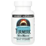 Куркума с Meriva®, 60 капсул — Source Naturals