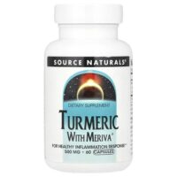 Куркума с Meriva®, 60 капсул — Source Naturals
