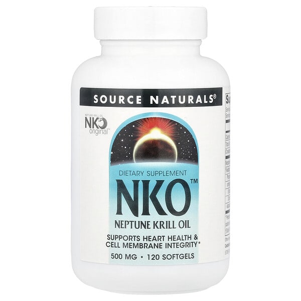 sns02426_v_18.jpg NKO™, масло криля Нептуна, 500 мг, 120 мягких таблеток — Source Naturals