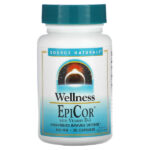 Wellness, EpiCor с витамином D3, 500 мг, 30 капсул — Source Naturals
