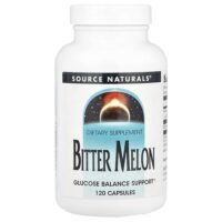 Горькая дыня, 120 капсул — Source Naturals