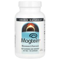 Magtein®, L-треонат магния, 90 капсул — Source Naturals