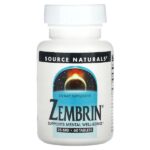 Зембрин, 25 мг, 60 таблеток — Source Naturals