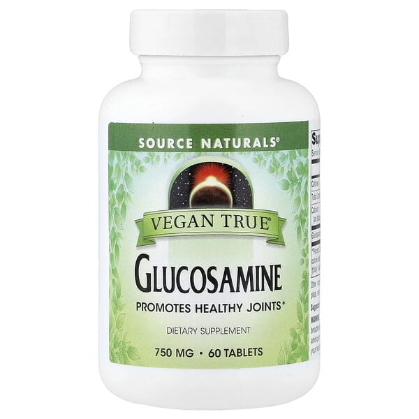 sns02570_v_29.jpg Vegan True®, глюкозамин, 60 таблеток — Source Naturals