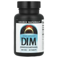 DIM, 200 мг, 30 таблеток — Source Naturals