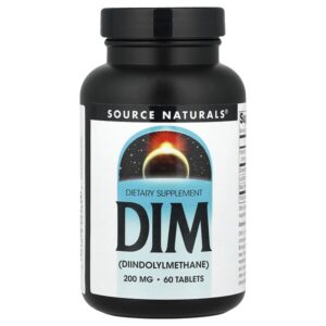 DIM, 60 таблеток — Source Naturals