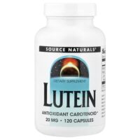 Лютеин, 20 мг, 120 капсул — Source Naturals