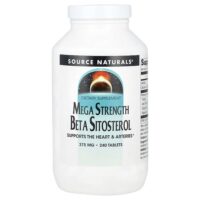 Бета-ситостерол Mega Strength, 240 таблеток — Source Naturals