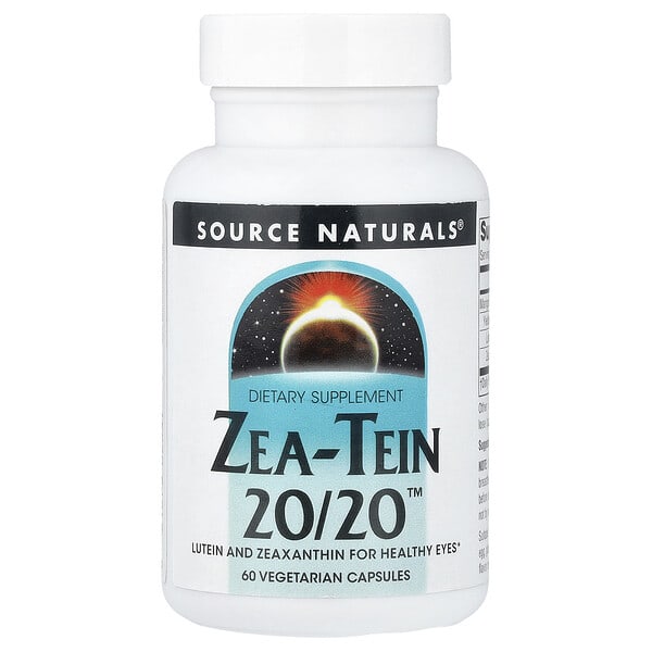 sns02647_v_44.jpg Zea-Tein 20/20™, 60 вегетарианских капсул — Source Naturals