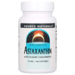 астаксантин, 60 мягких таблеток — Source Naturals
