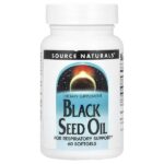 Масло черного тмина, 60 мягких таблеток — Source Naturals