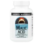 яблочная кислота, 60 таблеток — Source Naturals