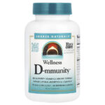 Wellness D-mmunity™, 60 вегетарианских капсул — Source Naturals