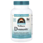 Wellness D-mmunity™, 120 вегетарианских капсул — Source Naturals